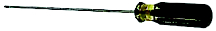 SCREWDRIVER SLOTTED 1/8X2 PLASTIC GRIP - Standard Slotted